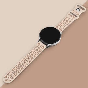 Fitpolo Leopard Engraved Strap Replacement Band 22mm