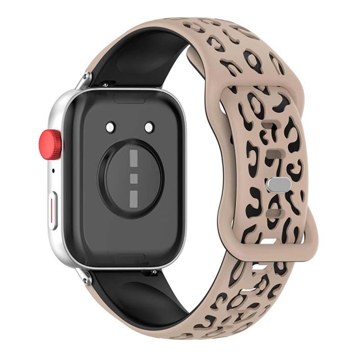 Fitpolo Leopard Engraved Strap Replacement Band 22mm