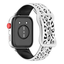 Fitpolo Leopard Engraved Strap Replacement Band 22mm