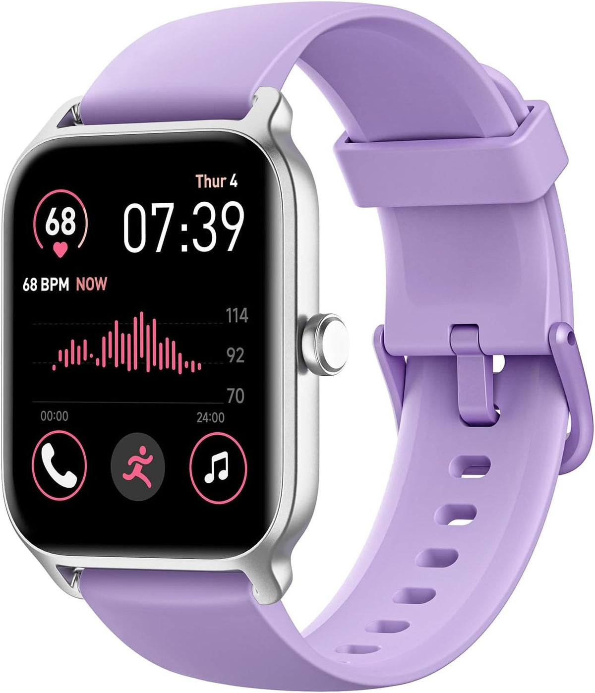 Fitpolo IDW13 Smart Watch for Women, 1.8" HD, Alexa, Bluetooth Call, IP68, Health & Sports Tracker.